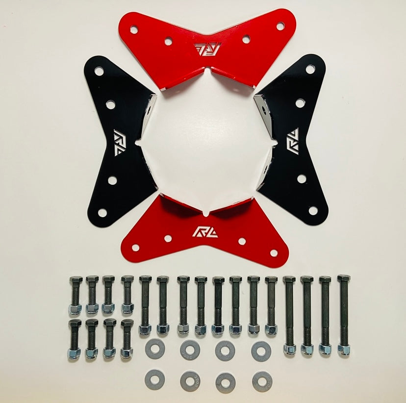 DIY Ski/Snowboard Rail Butterfly Bracket (4 brackets come in the kit) PRE ORDER